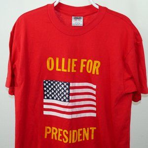 80's Vintage Ollie for President T-Shirt